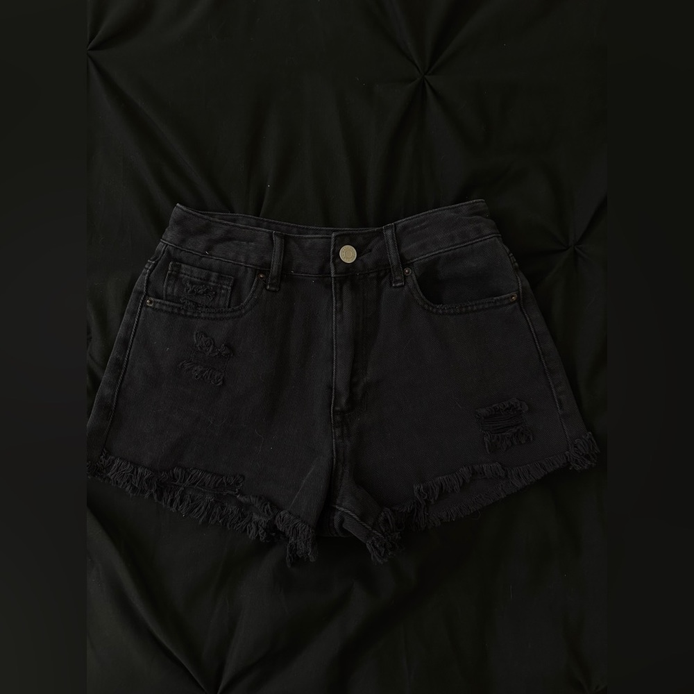 Black Pacsun Denim Shorts